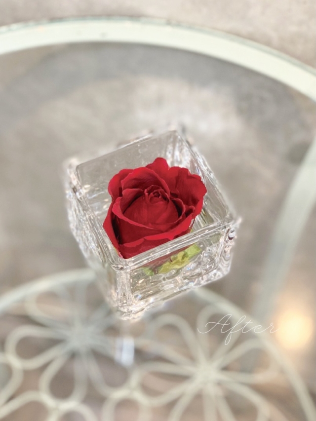 専用ボックスについて - 花、つむぐ工房 プリザーブドフラワー加工 花